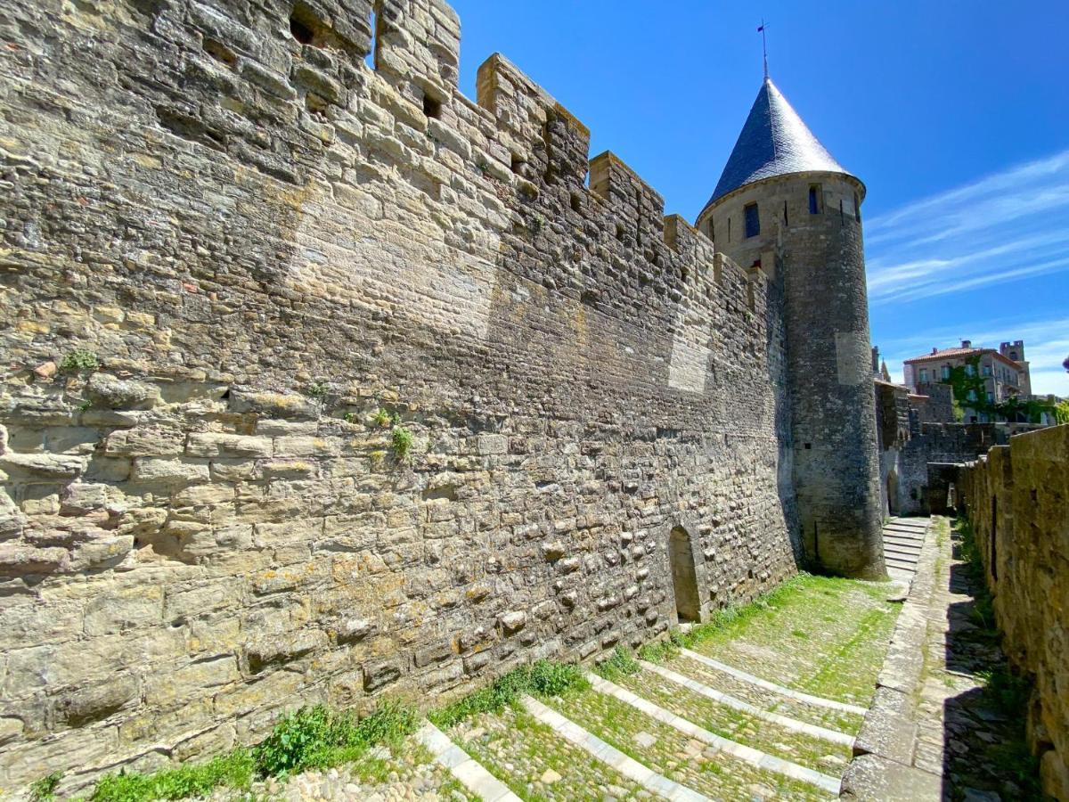 Tout Confort ! Calme, Climatisation, Vue Degagee, Ville ,Parking Gratuit, Ascenseur, Wifi Carcassonne Exterior photo